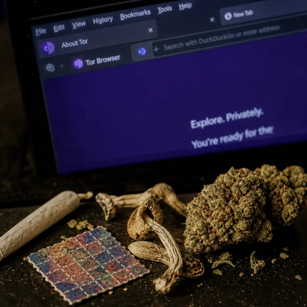Dark market list interface preview
