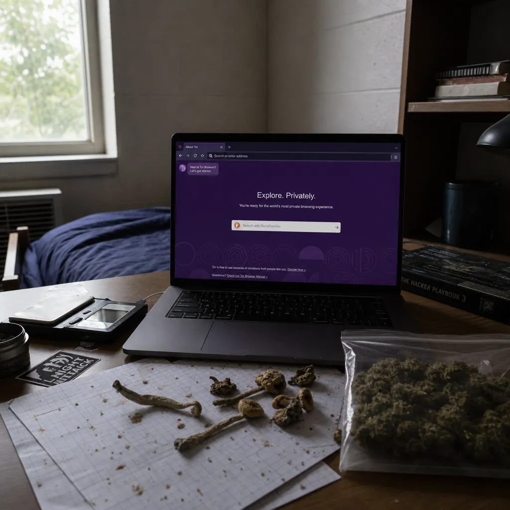 Dark web markets interface preview