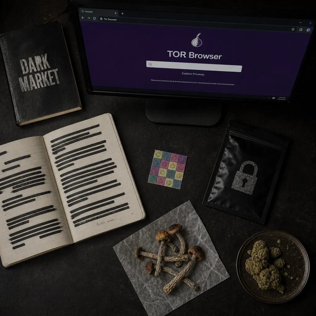 Dark websites interface preview