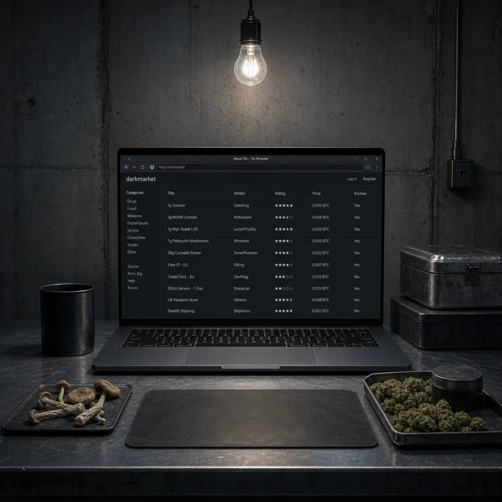 darknet drug links