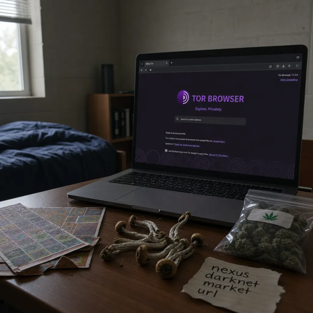 Tor drug market interface preview